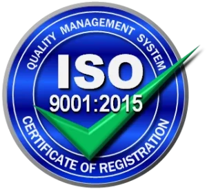 ISO certified metal supplier logo